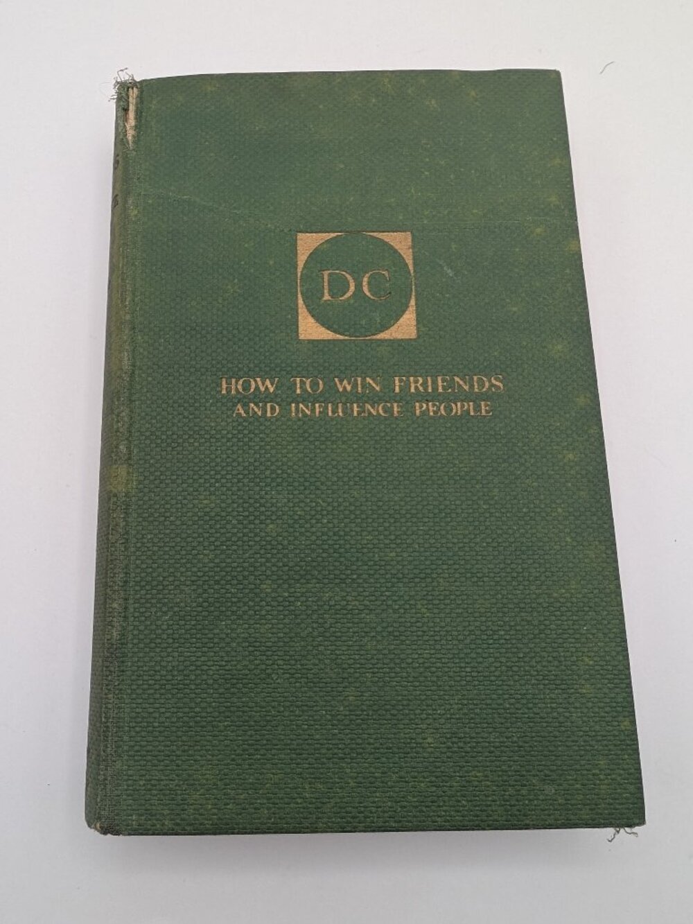 1937 How to Win Friends and Influence People Dale Carnegie 7th Canadian Ed Musso